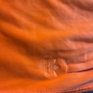 Bright fluorescent orange adidas Valour two piece skirt set brand new paid 250